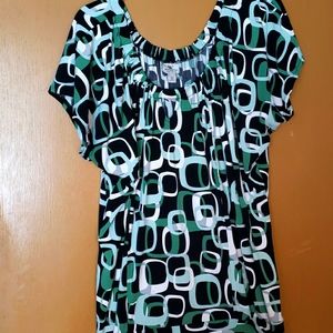Short sleeve stretch top